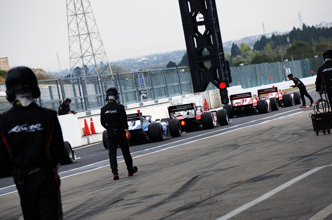 スーパーフォーミュラ第1戦鈴鹿　金曜専有走行