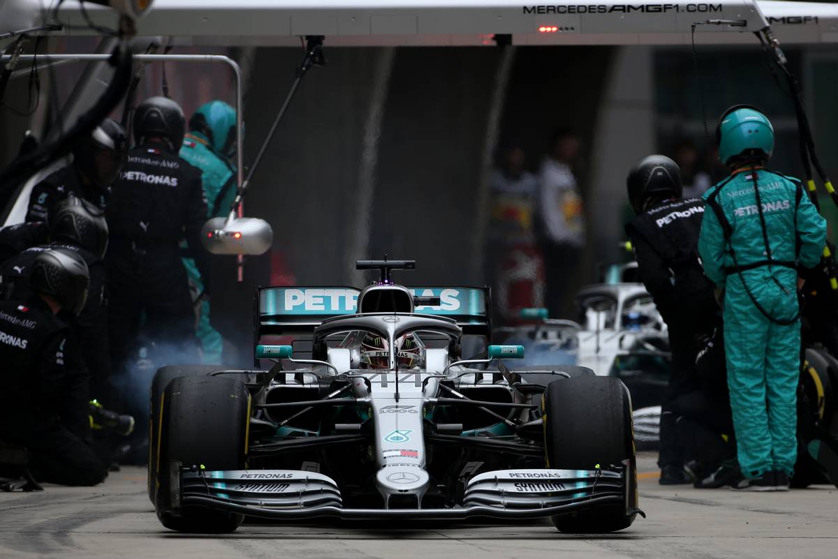 2019年F1第3戦中国GP決勝レースで実施したメルセデスのダブルピットストップ
