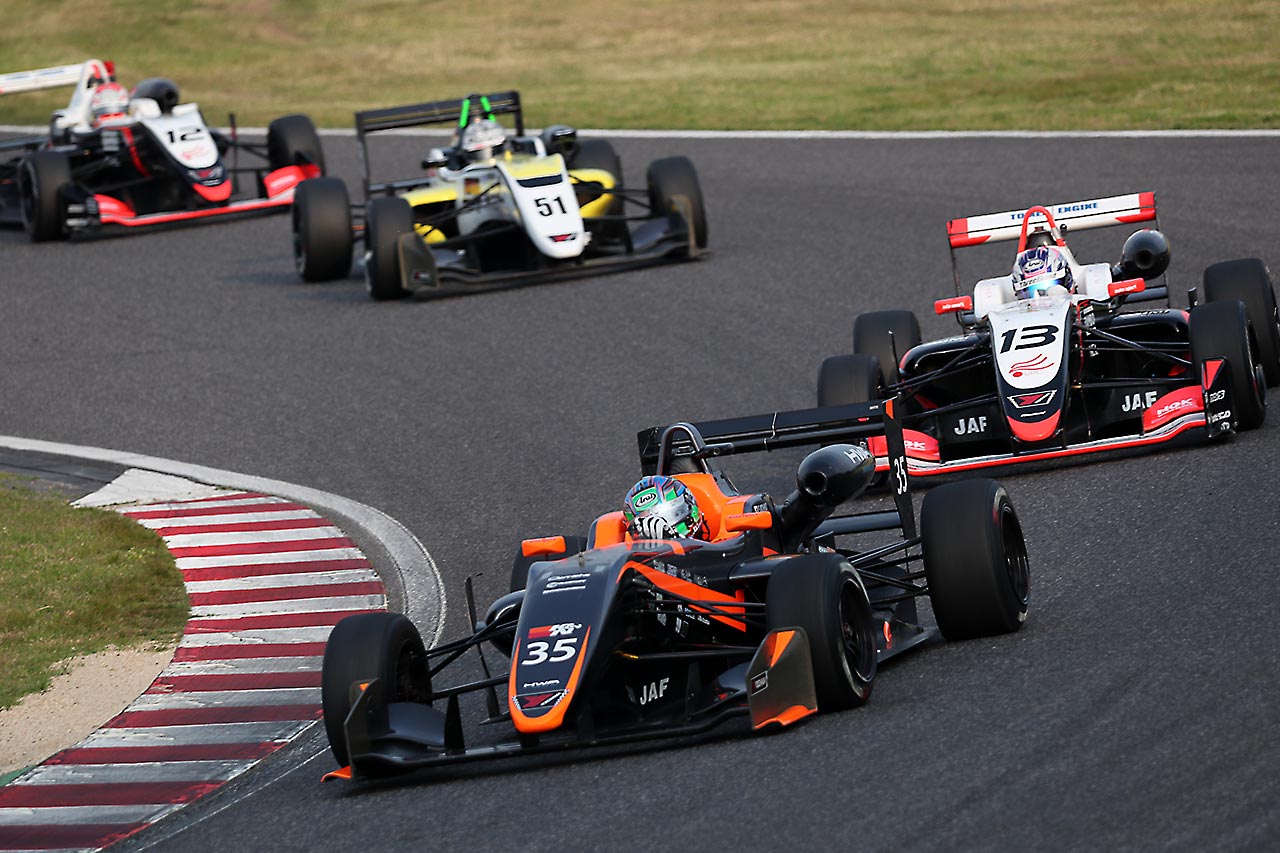 全日本F3選手権第2戦鈴鹿：スタートを決めた宮田莉朋が第1戦の