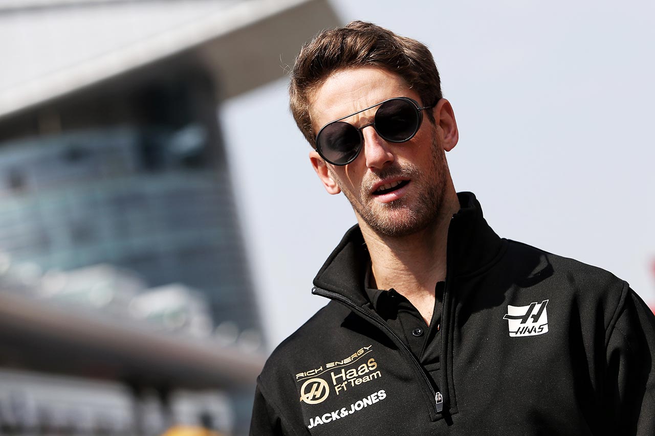 2019年F1第3戦中国GP　ロマン・グロージャン（ハース）