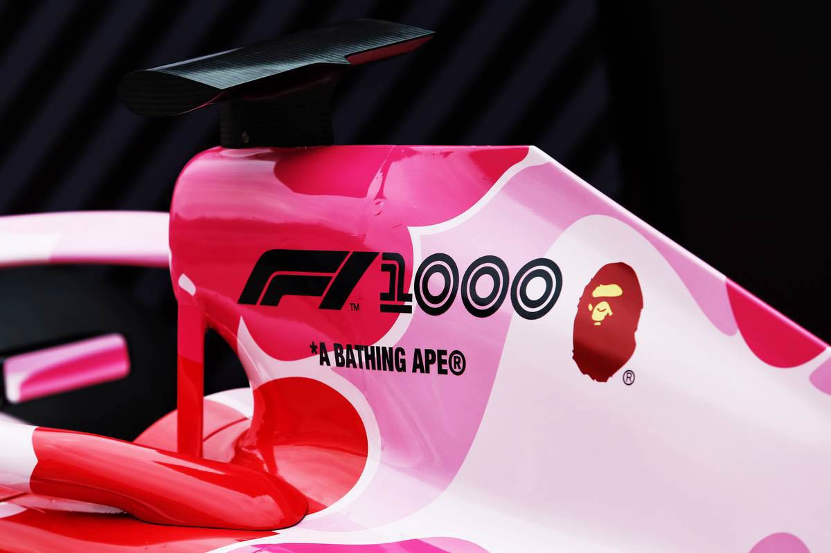 F1第3戦中国GPで、1000レース目の節目を迎えたF1