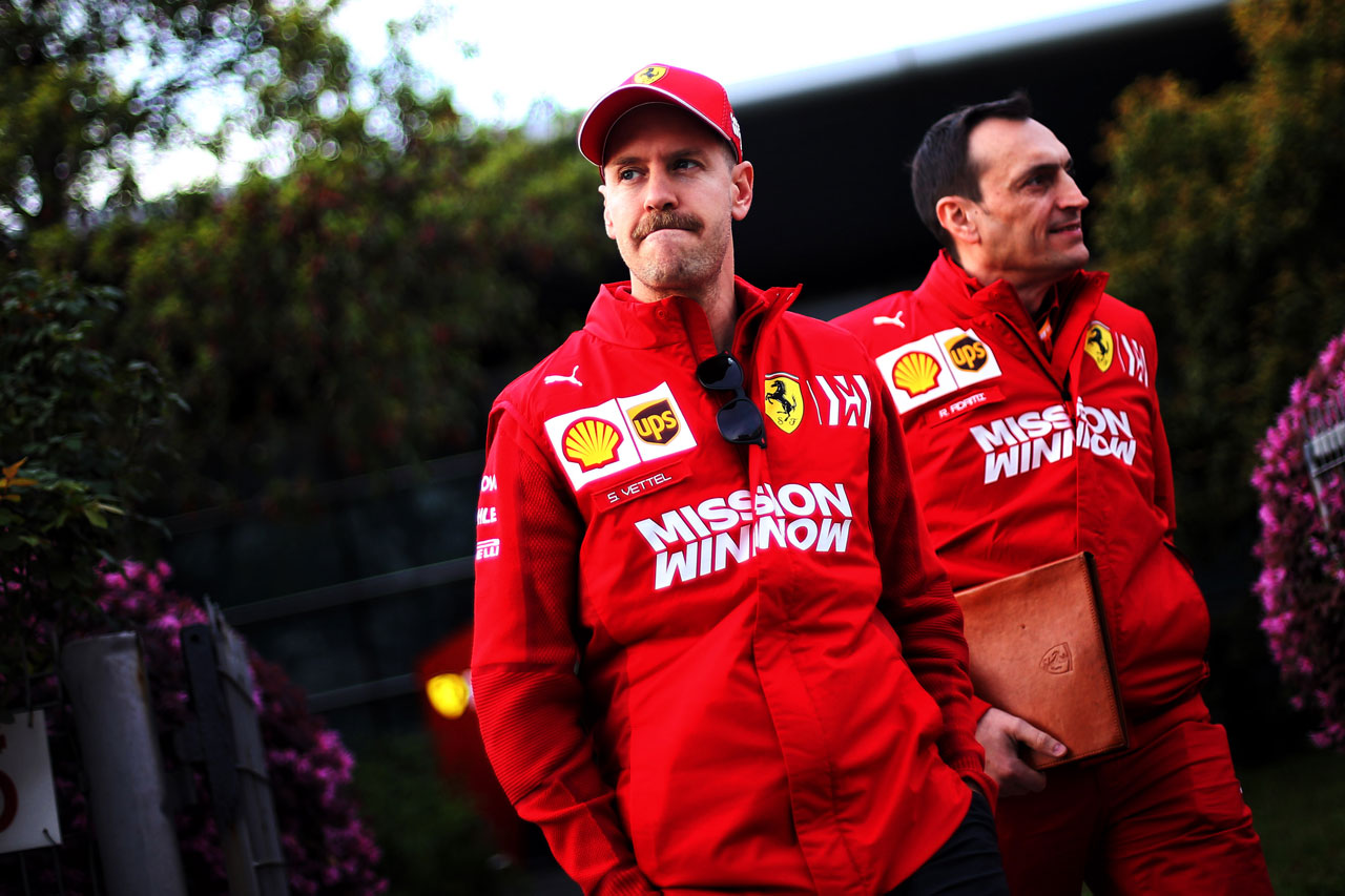 2019年F1中国GP　セバスチャン・ベッテル（フェラーリ）