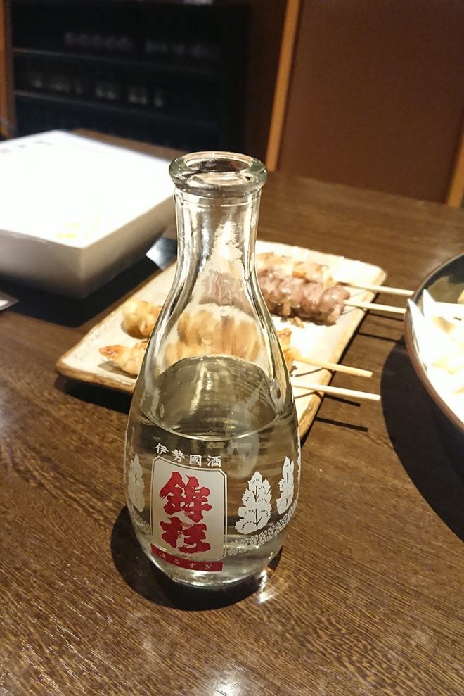 1合瓶の日本酒