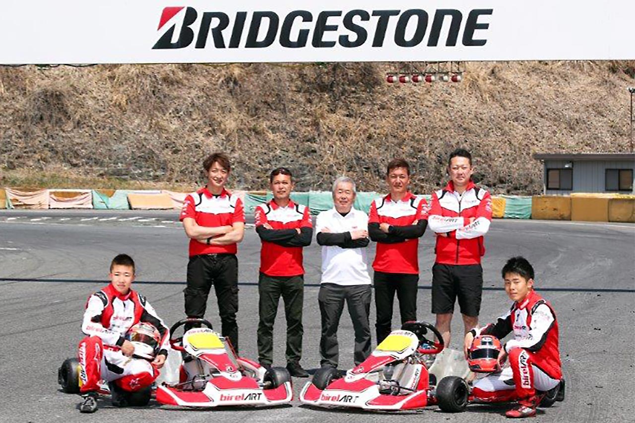 全日本カートOKクラスに参戦するbirelART RAGNO Racing