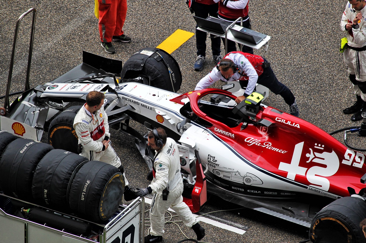 2019年F1第3戦中国GP　アントニオ・ジョビナッツィ（アルファロメオ）
