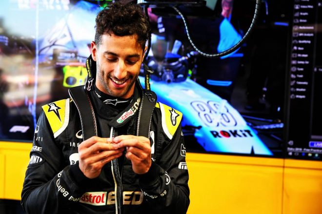 2019年F1第4戦アゼルバイジャンGP　ダニエル・リカルド（ルノー）
