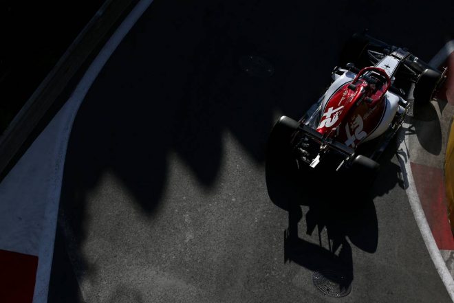 2019年F1第4戦アゼルバイジャンGP　キミ・ライコネン（アルファロメオ）