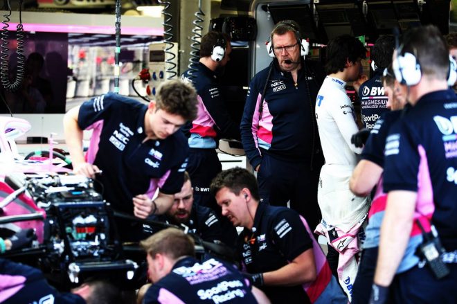 2019年F1第4戦アゼルバイジャンGP　ランス・ストロール（レーシングポイント）