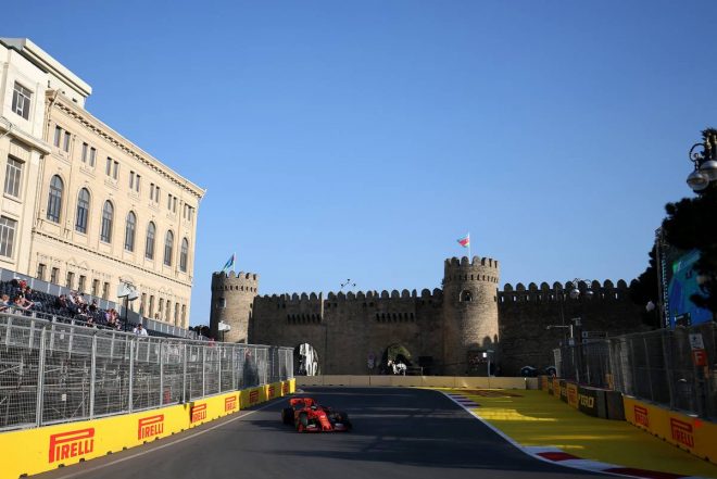 2019年F1第4戦アゼルバイジャンGP　セバスチャン・ベッテル（フェラーリ）