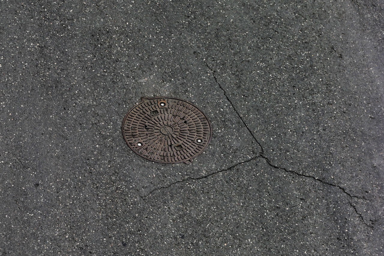 2019年F1第4戦アゼルバイジャンGP　バクー・シティ・サーキットのマンホールの蓋