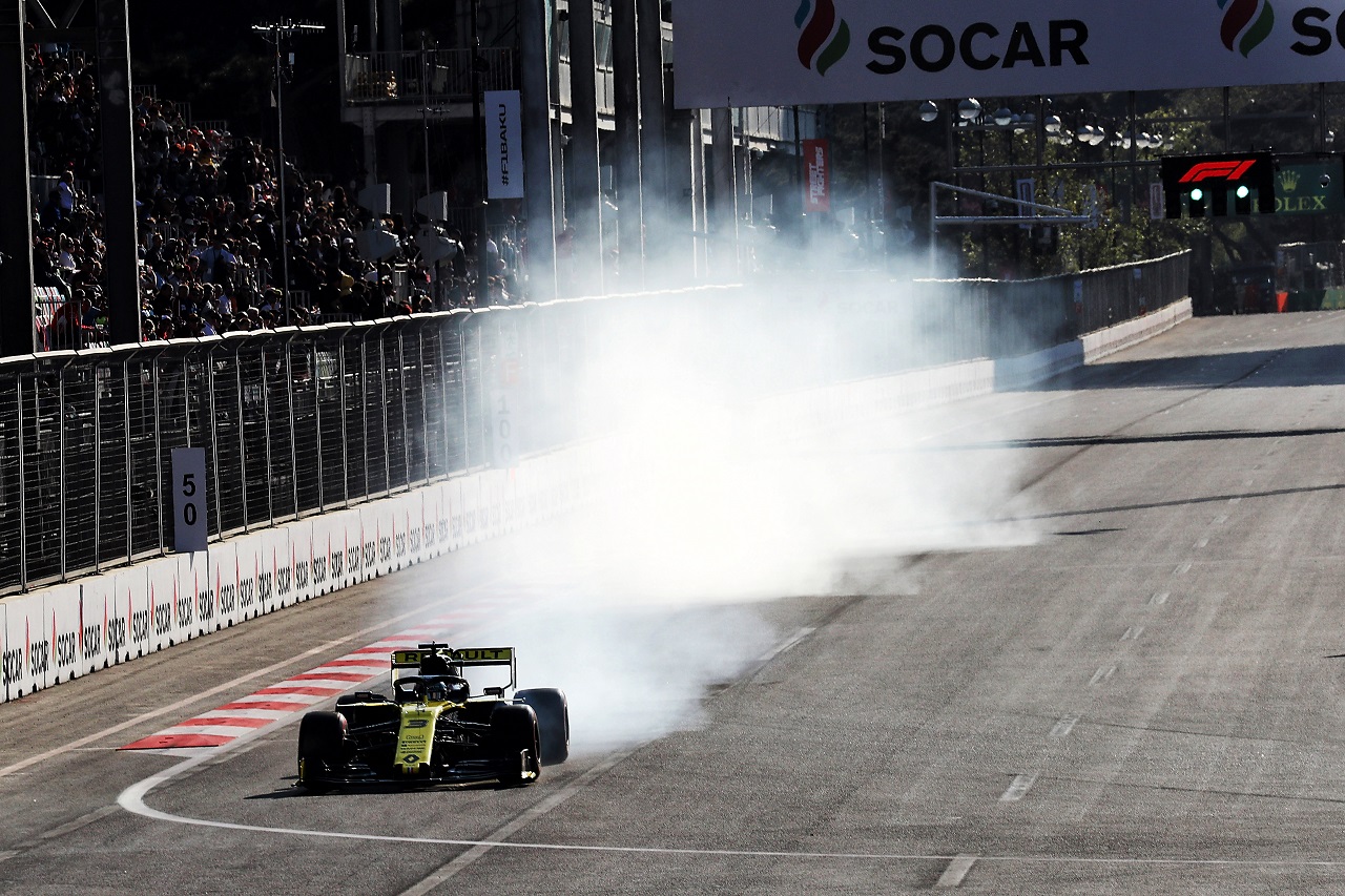 2019年F1第4戦アゼルバイジャンGP　ダニエル・リカルド（ルノー）