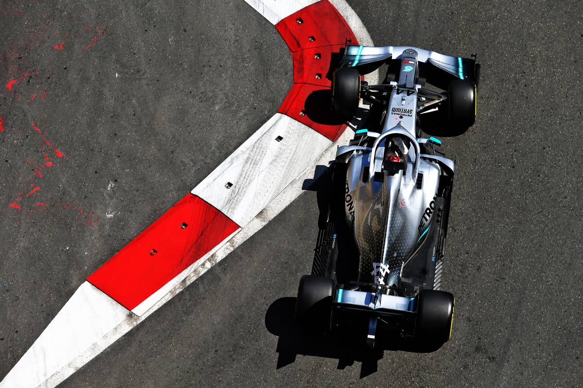 2019年F1第4戦アゼルバイジャンGP　ルイス・ハミルトン（メルセデス）