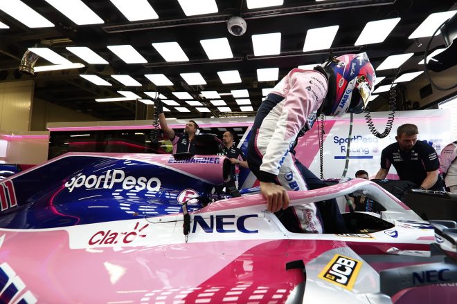 2019年F1第4戦アゼルバイジャンGP　セルジオ・ペレス（レーシングポイント）