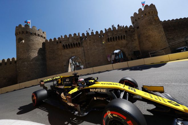 2019年F1第4戦アゼルバイジャンGP　ダニエル・リカルド（ルノー）