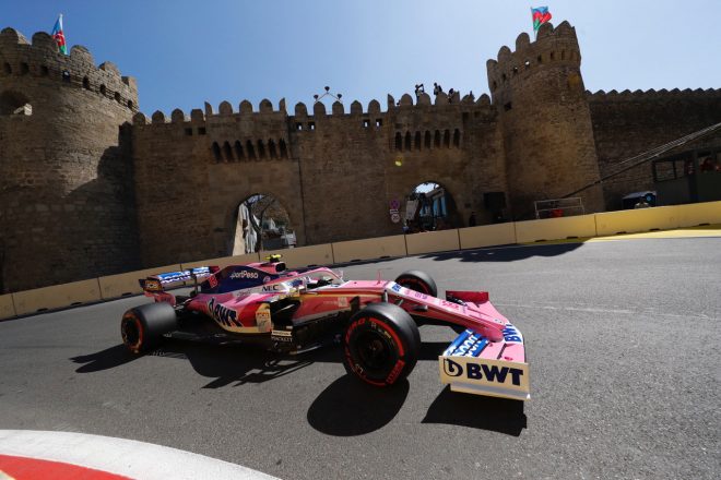 2019年F1第4戦アゼルバイジャンGP　ランス・ストロール（レーシングポイント）