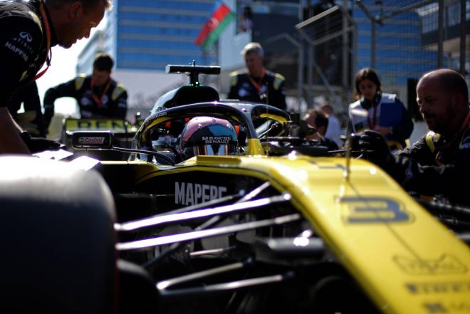2019年F1第4戦アゼルバイジャンGP　ダニエル・リカルド（ルノー）