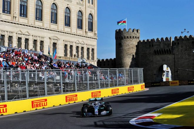 2019年F1第4戦アゼルバイジャンGP　バルテリ・ボッタス（メルセデス）