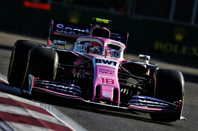 2019年F1第4戦アゼルバイジャンGP　ランス・ストロール（レーシングポイント）