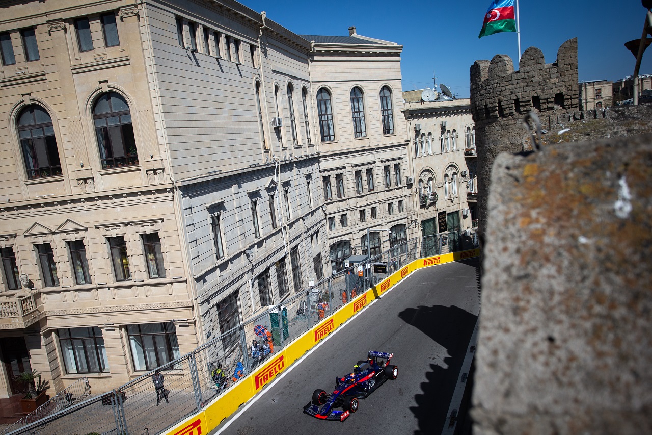 2019年F1第4戦アゼルバイジャンGP　アレクサンダー・アルボン（トロロッソ・ホンダ）