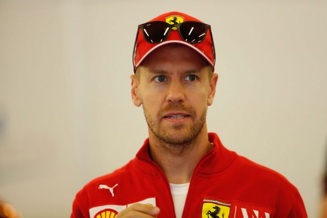 2019年F1第4戦アゼルバイジャンGP　セバスチャン・ベッテル（フェラーリ）