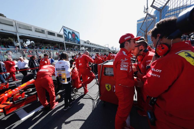 2019年F1第4戦アゼルバイジャンGP　シャルル・ルクレール（フェラーリ）