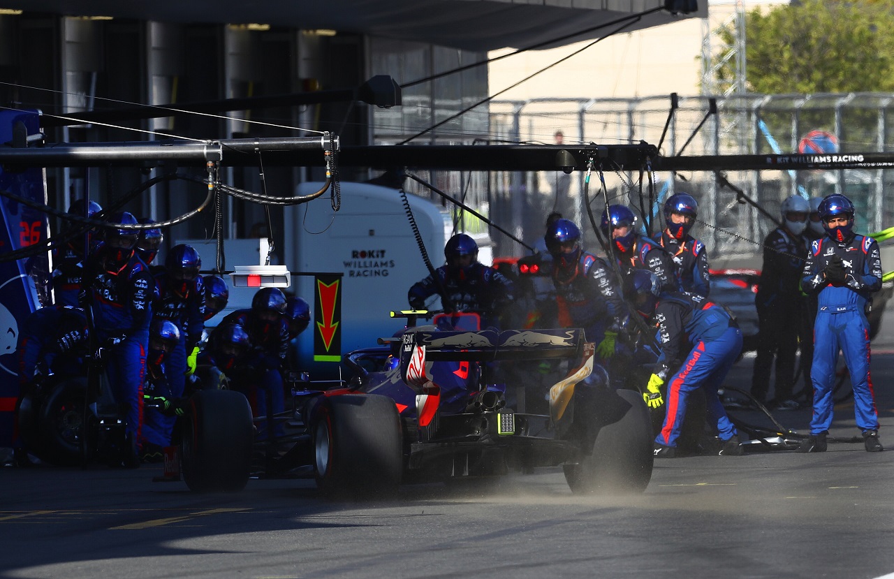 2019年F1第4戦アゼルバイジャンGP　アレクサンダー・アルボン（トロロッソ・ホンダ）