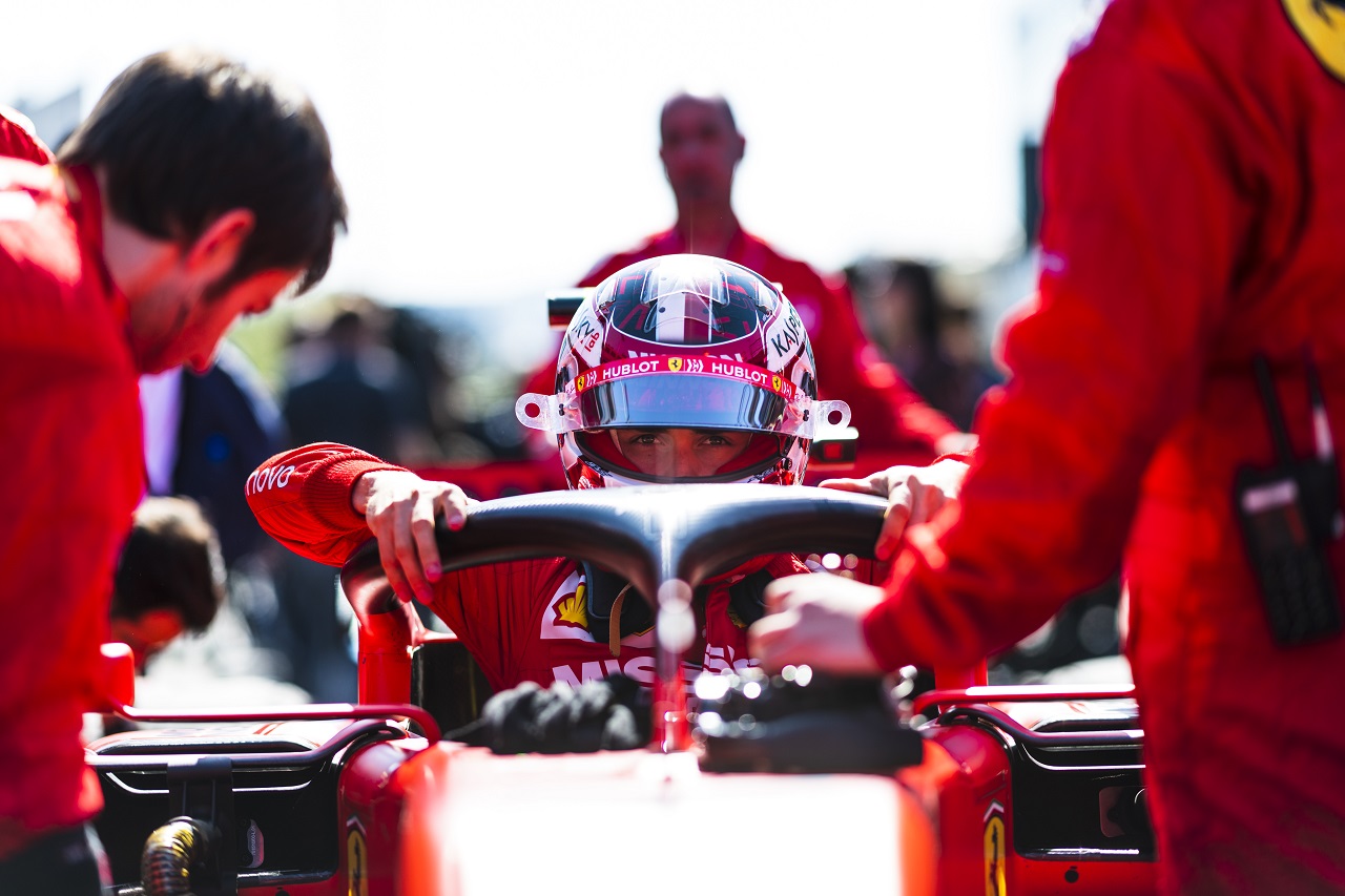 2019年F1第4戦アゼルバイジャンGP　シャルル・ルクレール（フェラーリ）