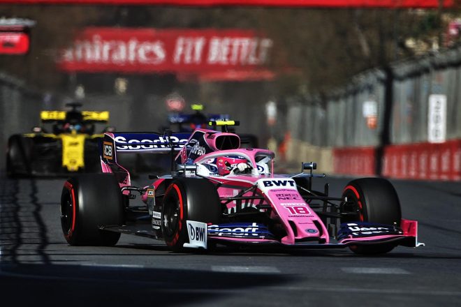 2019年F1第4戦アゼルバイジャンGP　ランス・ストロール（レーシングポイント）