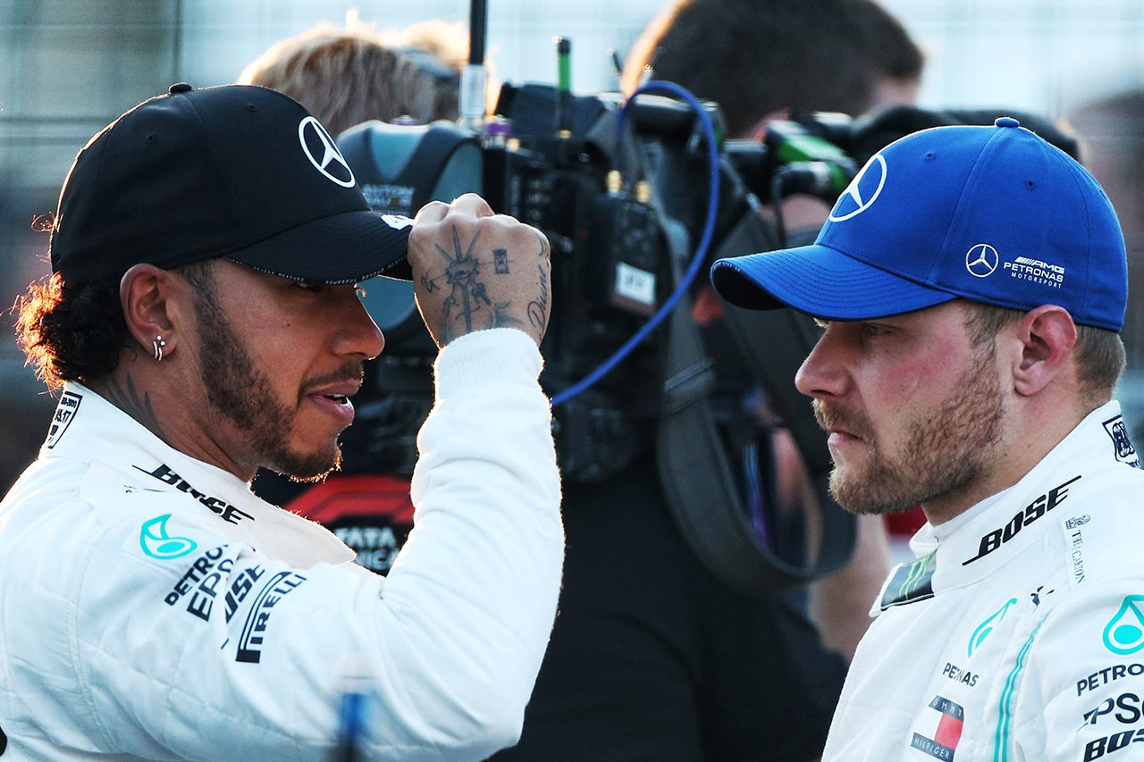 2019年F1第4戦アゼルバイジャンGP　ルイス・ハミルトン, バルテリ・ボッタス（メルセデス）