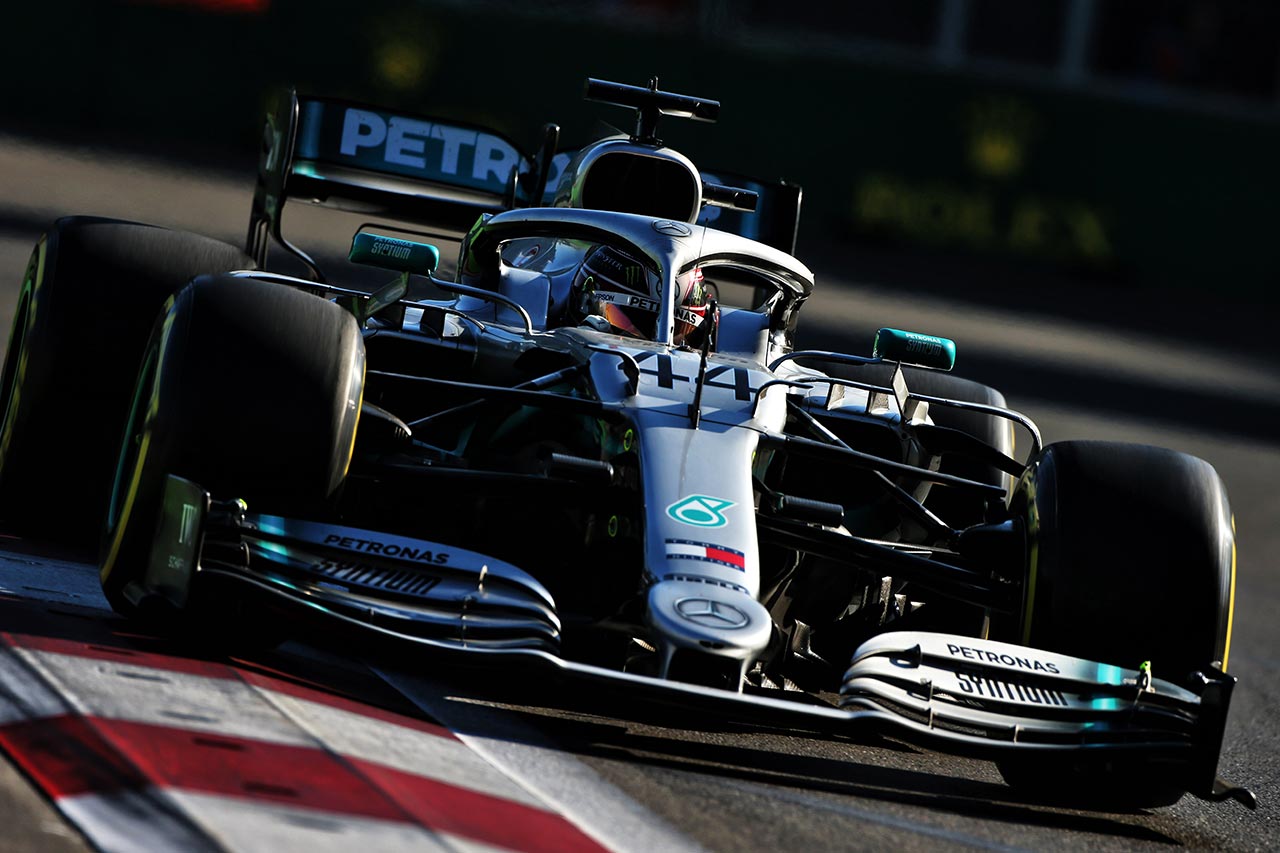 2019年F1第4戦アゼルバイジャンGP　ルイス・ハミルトン（メルセデス）