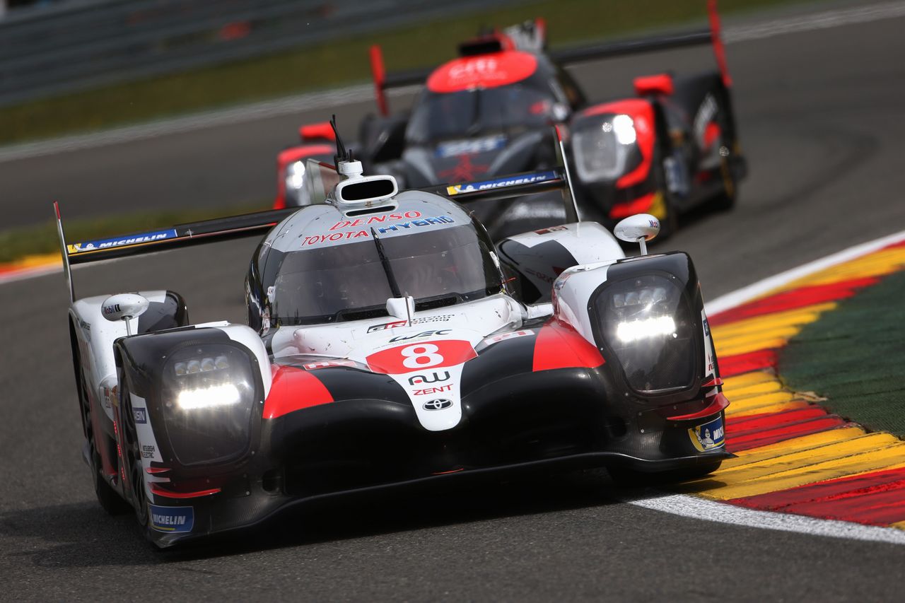 8号車トヨタTS050ハイブリッド