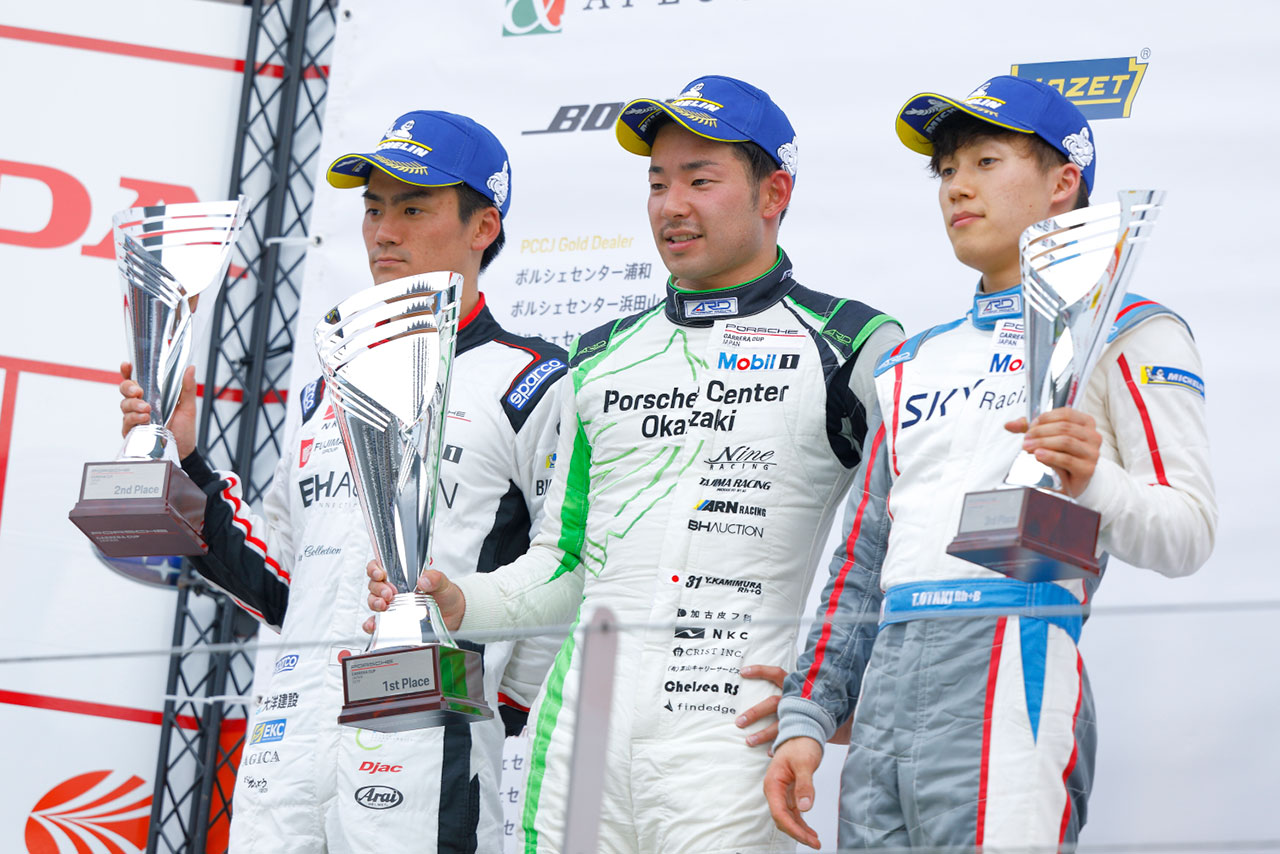 ポルシェ カレラカップ ジャパン 2019　第3戦（富士）決勝　オーバーオール表彰式