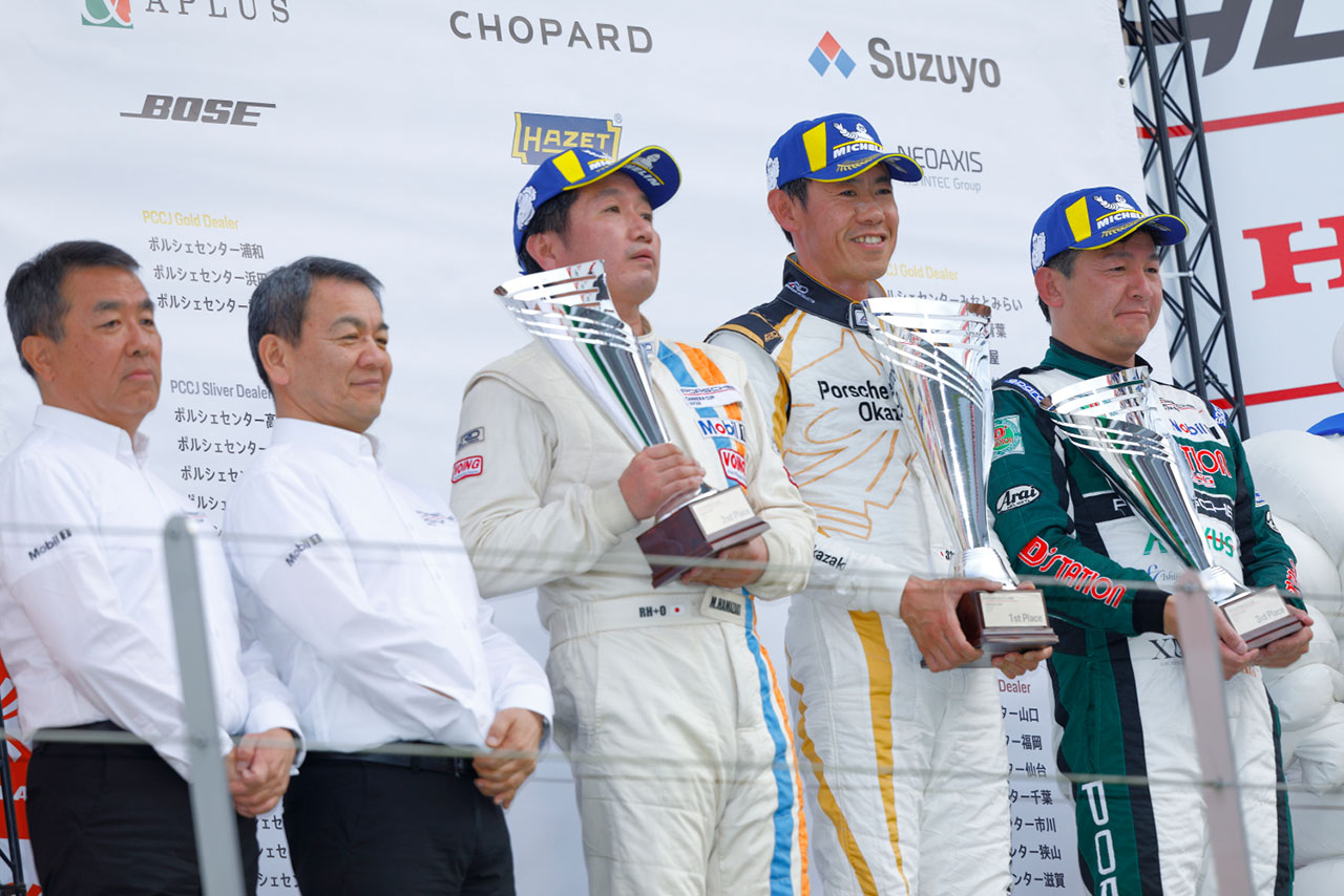 ポルシェ カレラカップ ジャパン 2019　第3戦（富士）決勝　ジェントルマンクラス表彰式