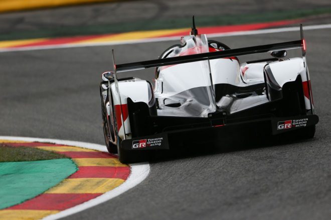 ポールポジションを獲得した7号車トヨタTS050ハイブリッド