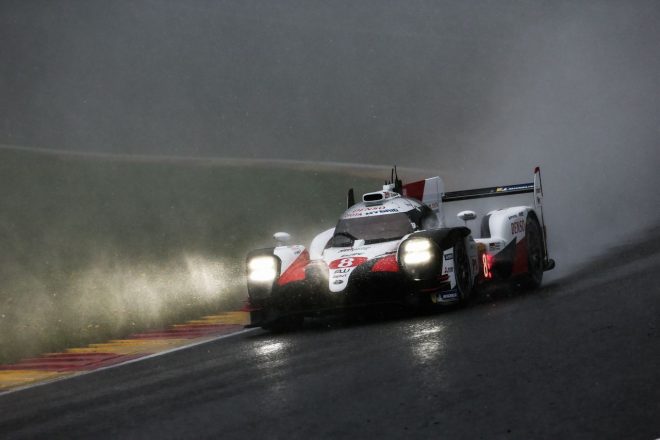 優勝した8号車トヨタTS050ハイブリッド