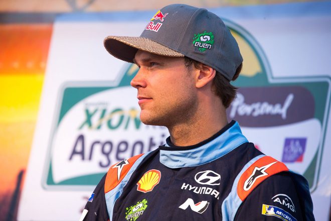 アンドレアス・ミケルセン（ヒュンダイi20クーペWRC）