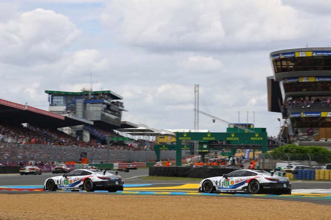 2018年のル・マン24時間に参戦したBMW M8 GTE