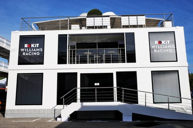 2019年F1第5戦スペインGP　ウイリアムズF1モーターホーム