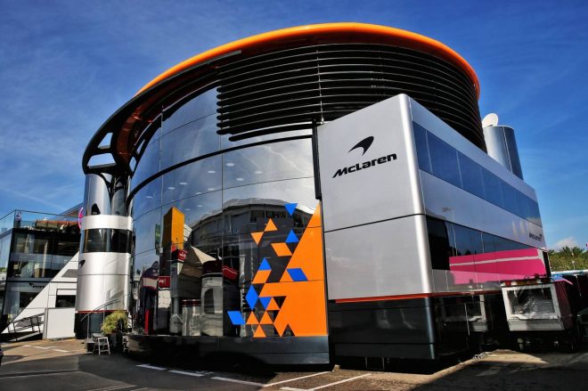 2019年F1第5戦スペインGP　マクラーレンF1　モーターホーム