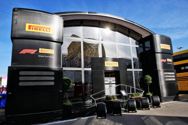 2019年F1第5戦スペインGP　ピレリモーターホーム