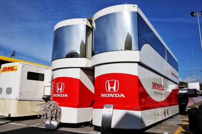 2019年F1第5戦スペインGP　ホンダF1モーターホーム