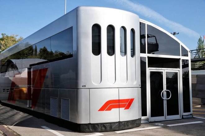2019年F1第5戦スペインGP　F1モーターホーム