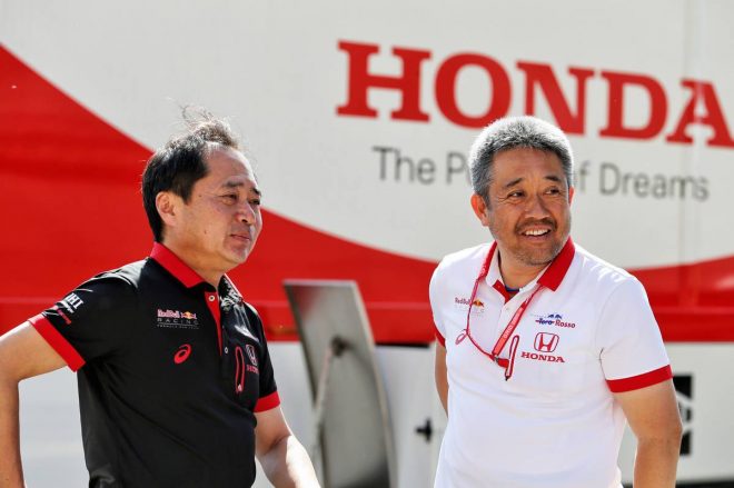 2019年F1第5戦スペインGP　田辺豊治F1テクニカルディレクター、山本雅史F1マネージングディレクター