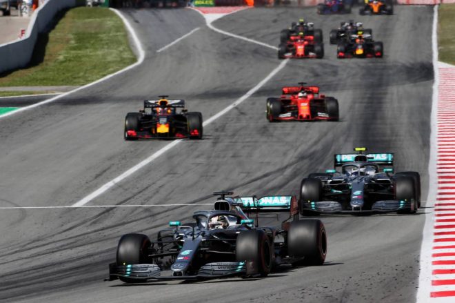 2019年F1第5戦スペインGP　ルイス・ハミルトン（メルセデス）