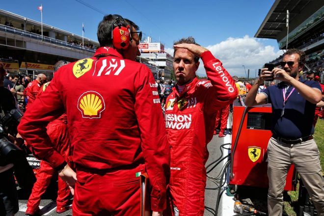 2019年F1第5戦スペインGP　セバスチャン・ベッテル（フェラーリ）