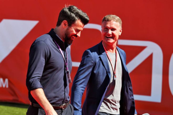 元F1ドライバーのデビッド・クルサード