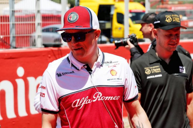 2019年F1第5戦スペインGP　キミ・ライコネン（アルファロメオ）