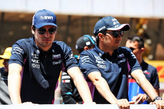 2019年F1第5戦スペインGP ランス・ストロール、セルジオ・ペレス