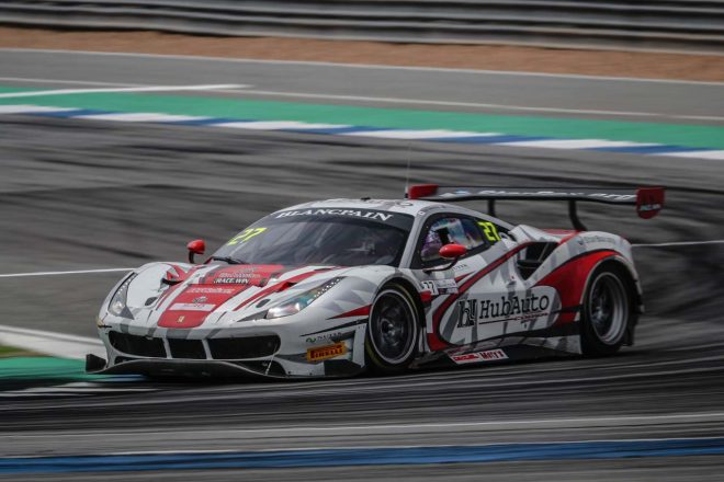 坂本祐也も乗り込むハブオート・コルサの27号車フェラーリ488 GT3