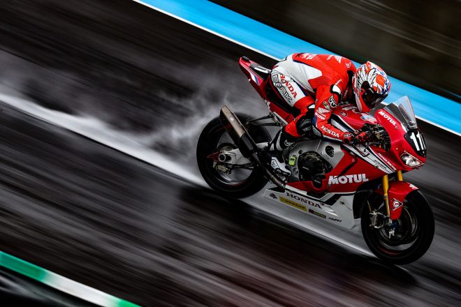 ホンダ・エンデュランス・レーシングは雨となった後半でドライタイヤを選択し追い上げを狙ったが最終的には8位でフィニッシュした。